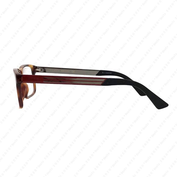 New GUCCI GG0692O 003 55mm Havana Red Eyeglasses - Picture 4 of 11